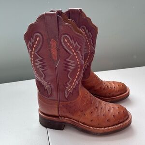 Women’s Lucchese Ostrich Boots